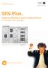 GE Energy Industrial Solutions. SEN Plus ED.03. Soluzione affidabile di quadri in bassa tensione Il cuore del vostro business. GE imagination at work