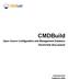 CMDBuild. Open Source Configuration and Management Database. Overview Document