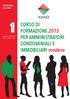 CORSO DI FORMAZIONE 2015 PER AMMINISTRATORI CONDOMINIALI E IMMOBILIARI modena