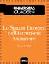 lo spazio europeo dell istruzione superiore Verso il 2020