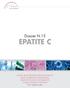 Dossier N.13 EPATITE C