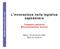 L innovazione nella logistica ospedaliera