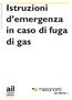 Istruzioni d emergenza in caso di fuga di gas