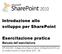 Introduzione allo sviluppo per SharePoint
