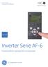GE Energy Industrial Solutions. Nuovo. Inverter Serie AF-6. Funzionalità e semplicità incorporate. GE imagination at work