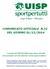 COMUNICATO UFFICIALE N.22 DEL GIORNO 31/12/2014