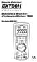 Multimetro e Misuratore d'isolamento Wireless TRMS