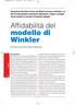 Affidabilità del modello di Winkler