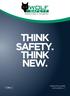 THINK SAFETY. THINK NEW.