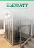 ELEWATT PIATTAFORME ELEVATRICI ELETTRICHE BASSI CONSUMI ALTE PRESTAZIONI 150 WATT