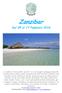 Zanzibar Dal 09 al 17 Febbraio 2016
