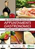 APPUNTAMENTI GASTRONOMICI