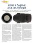 Zeiss e Sigma: alta tecnologia