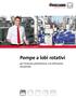 ENGINEERED TO WORK. Pompe a lobi rotativi. per l industria petrolchimica e di raffinazione del petrolio. Waste water. Industry