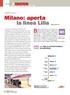 Milano: aperta. la linea Lilla. Bignami, Ponale, Bicocca, Ca Granda, Istria, suolo & sottosuolo. Mobilità urbana
