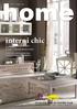 interni chic web magazine PASSIONE PER LE VOSTRE CASE DAL DESIGN le nuove collezioni giorno e notte