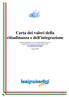 Carta dei valori della cittadinanza e dell'integrazione