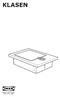 KLASEN. Design and Quality IKEA of Sweden