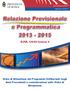 Relazione Previsionale e Programmatica 2013-2015