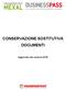 CONSERVAZIONE SOSTITUTIVA DOCUMENTI. Aggiornato alla versione 2015I
