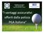 SEMINARIO PGA Italiana 14/15 Gennaio 2015 Royal Park Golf Club I Roveri. I vantaggi assicuragvi offerg dalla polizza PGA Italiana