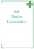 dal Nostro Laboratorio