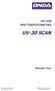 UV/VIS SPETTROFOTOMETRO UV-30 SCAN. Manuale d uso. ONDA Spectrophotometer. SPC-Manuale-UV-30SCAN. Vers. 1.0 - Gen 2014 Pag. 1 di 20 Assistance Service