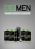 [3D]MEN CARE. Linea di prodotti. Hair & Body Shampoo. Deep Cleansing Shampoo. Anti-Dandruff Shampoo. Anti-Dandruff Tonic. Root Activator Shampoo