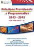 Relazione Previsionale e Programmatica 2013-2015