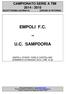 EMPOLI F.C. U.C. SAMPDORIA