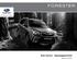 FORESTER. Dati tecnici Equipaggiamento
