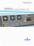 Serie NetSure 501 Il sistema di alimentazione in CC compatto di grande flessibilità 1,7-24,0 kw