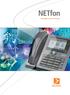 NETfon. Bluelight series IP-Phone