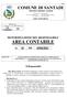 AREA CONTABILE AREA CONTABILE DETERMINAZIONE DEL RESPONSABILE. n. 34 del 10/04/2015
