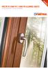 novità Finestre in legno-pvc e legno-pvc-alluminio Lignatec Il comfort naturale per i tuoi spazi, ben protetto