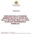 Regolamento ESERCIZIO DELLE FUNZIONI AMMINISTRATIVE E DISCIPLINA DELLA GESTIONE NEGLI ALLOGGI DI EDILIZIA RESIDENZIALE PUBBLICA