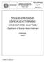 PIANO DI EMERGENZA OSPEDALE VETERINARIO UNIVERSITARIO DIDATTICO