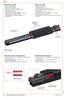 LVP. Guide lineari elettriche. Electric linear guides. Guida di scorrimento a ricircolo di sfere. Recirculating ball bearing guide