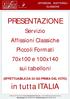 PRESENTAZIONE (EFFETTUABILE DA 30 GG PRIMA DEL VOTO) in tutta ITALIA
