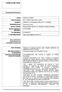 CURRICULUM VITAE INFORMAZIONI PERSONALI. Nome Data di nascita Qualifica Amministrazione Incarico attuale Numero telefonico dell ufficio