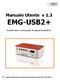 Manuale Utente v 1.3 EMG-USB2+ Amplificatore multicanale di segnali bioelettrici