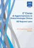 1 Corso di Aggiornamento in Endocrinologia Clinica