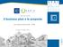 Il business plan e le proposte