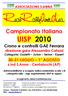 ASSOCIAZIONE S.ANNA. Campionato Italiano UISP 2010. Crono e controlli GAE Ferrara