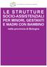 socio-assistenziali per minori, gestanti e madri con bambino