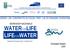 WATERFORLIFE LIFEFORWATER