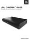 JBL CINEMA BASE Soundbase all-in-one Home Cinema 2.2 per televisore