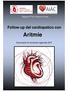 Follow-up del cardiopatico con Aritmie