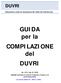 GUIDA per la COMPILAZIONE del DUVRI
