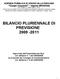 BILANCIO PLURIENNALE DI PREVISIONE 2009-2011